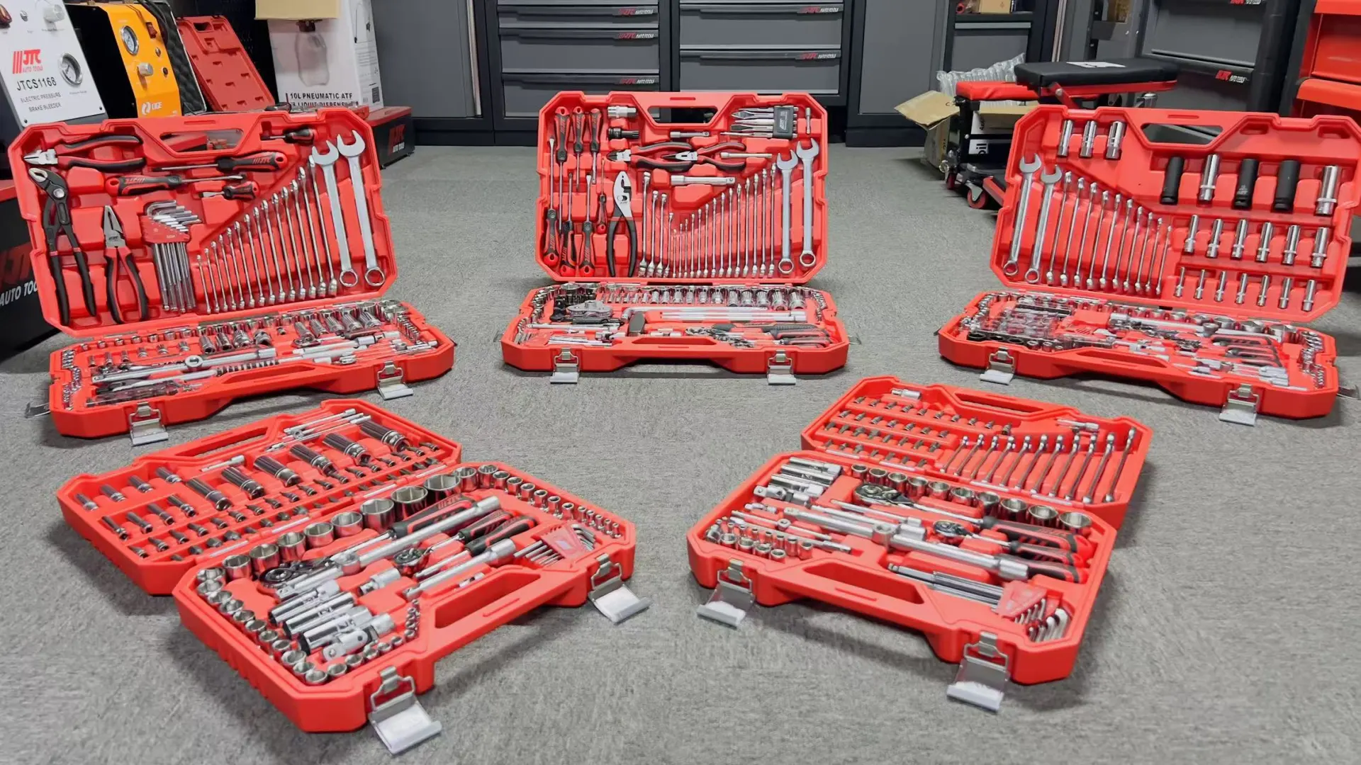 JTC汽修专用工具 166件多功能维修工具组套综