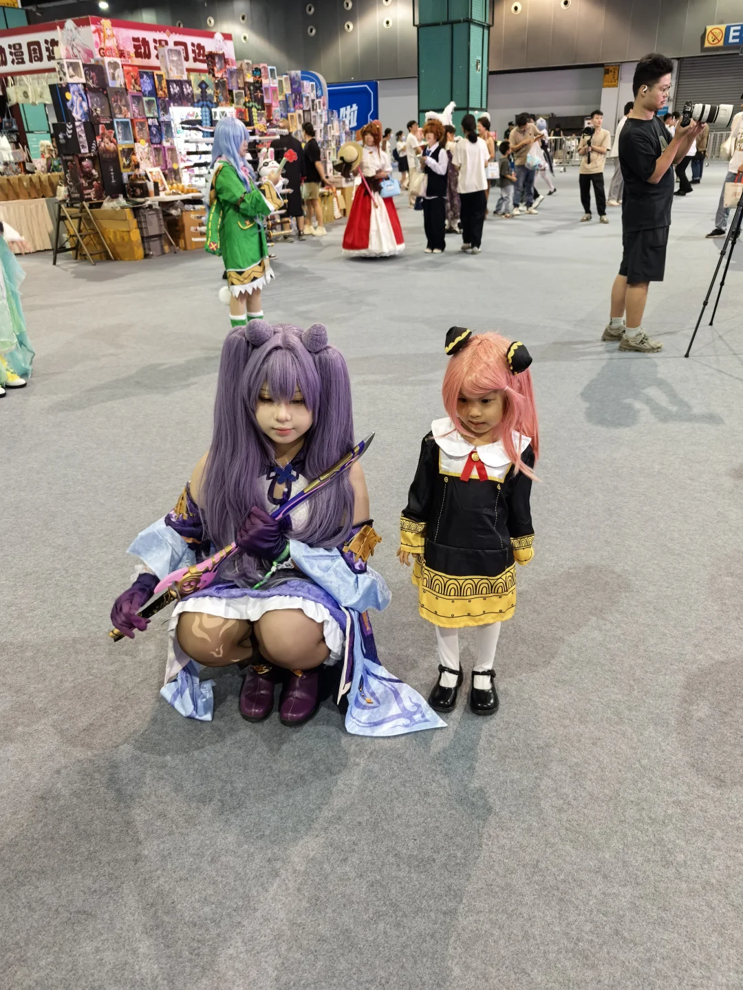 义乌漫展 阿尼亚首次出镜