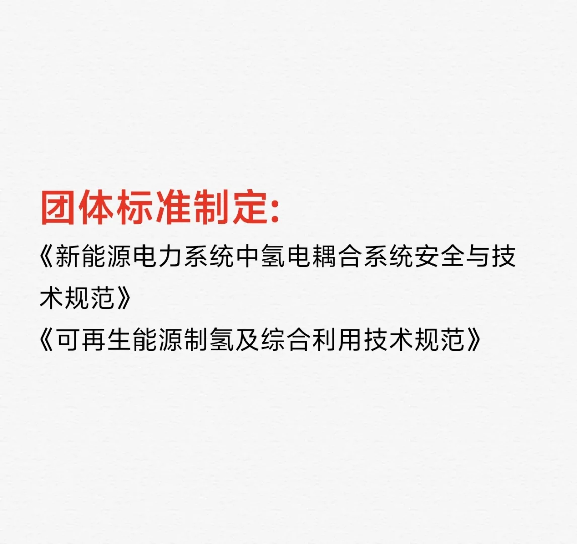 绿氢项目团体标准制定