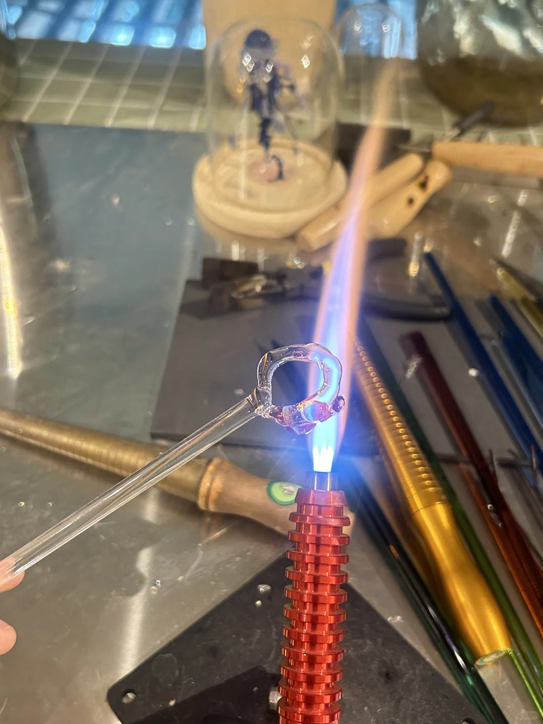 杭州雨天玩火指南?88r烧玻璃?手残逆袭版