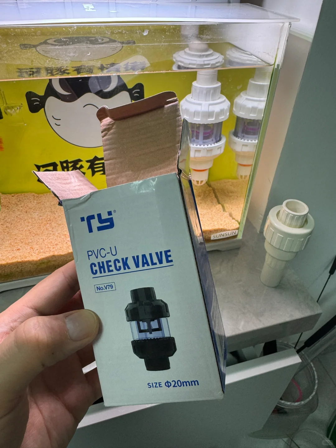 内置水泵上滤滴流盒进水止回阀问题