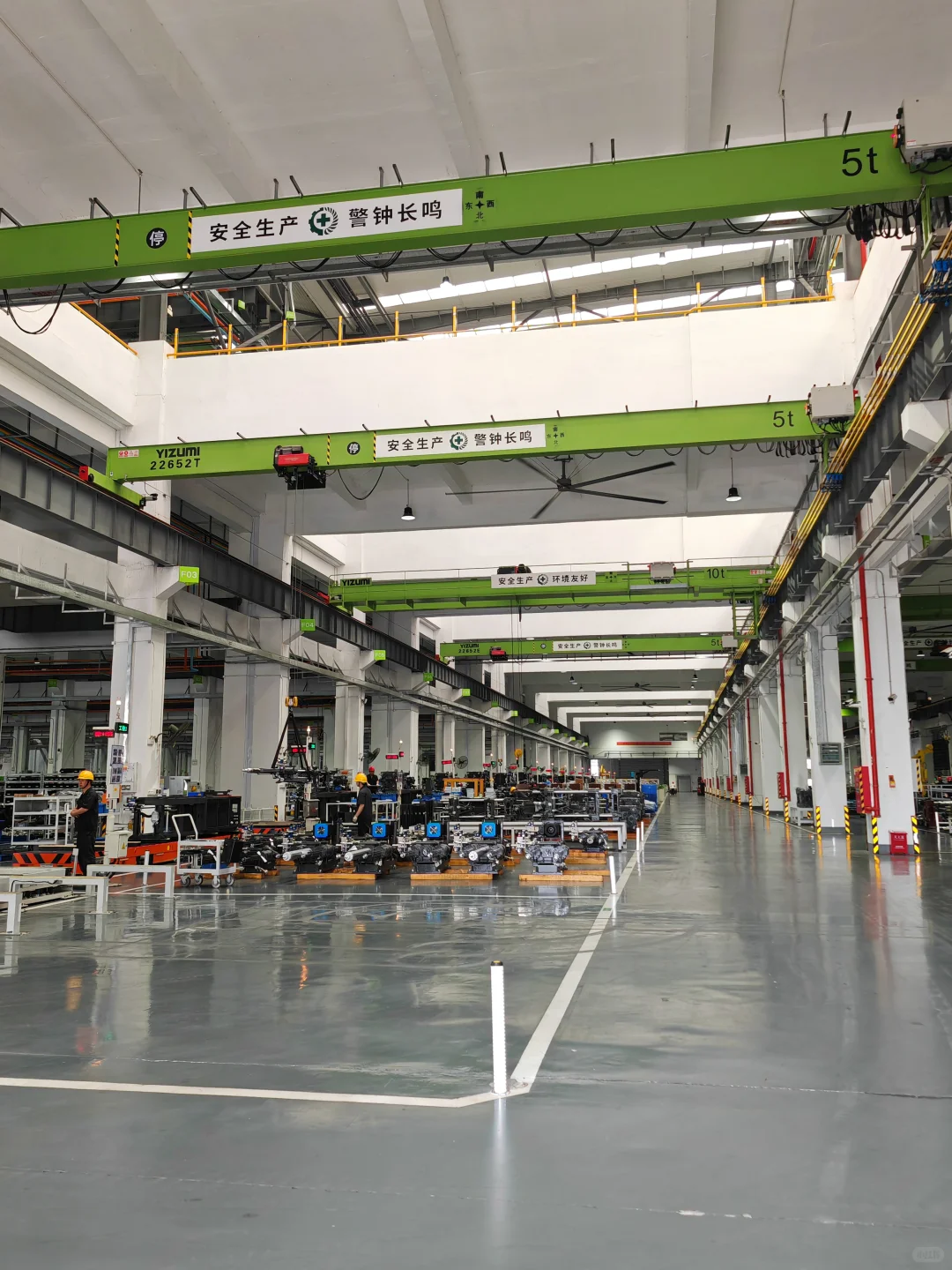 参观伊之密工厂