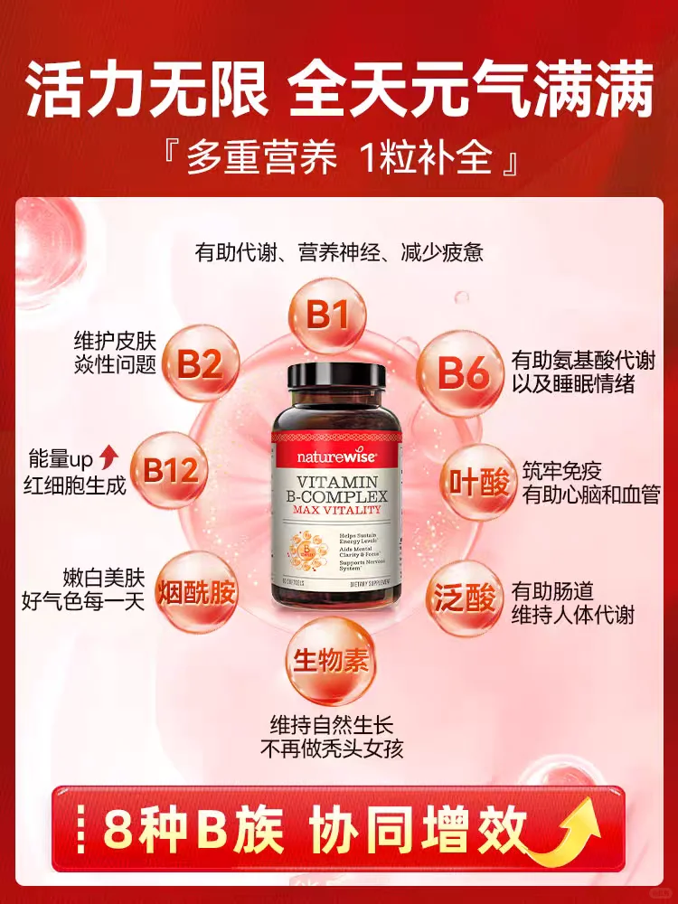 ?女生必备！维生素 B（液体 B 族）的神奇