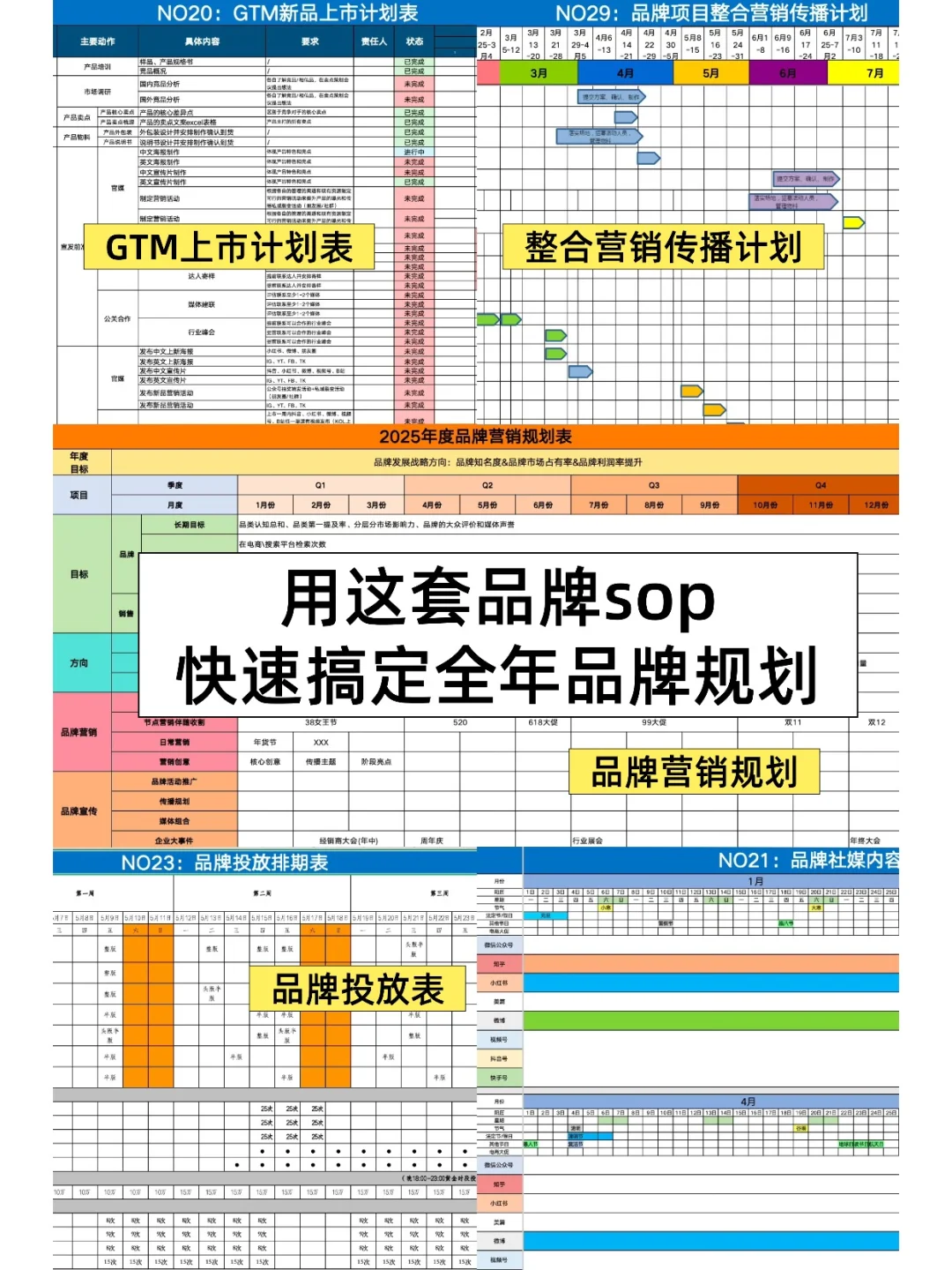 从0到1轻松搞定全年品牌规划!