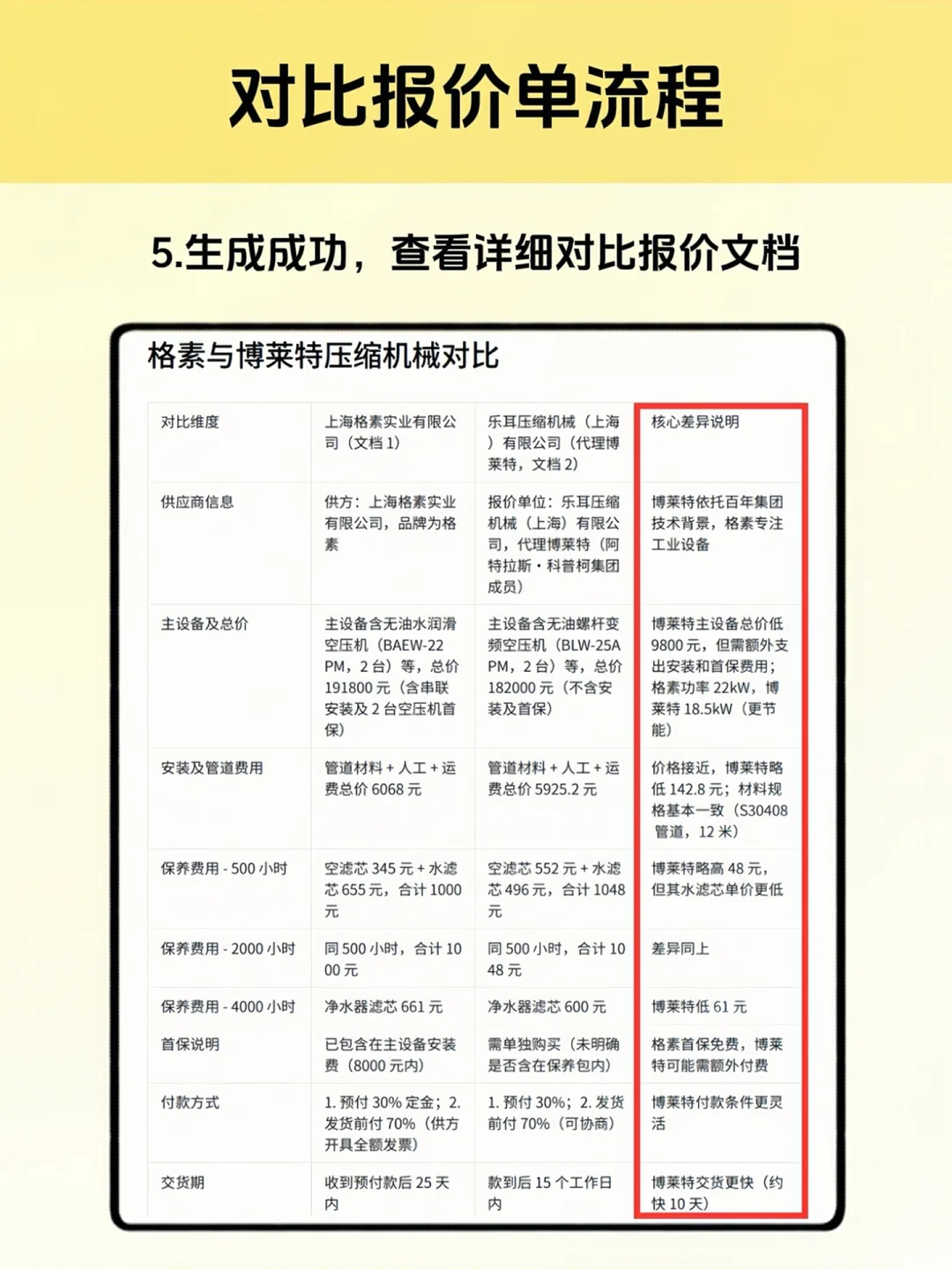 用豆包一键生成报价单对比 保姆级教程?
