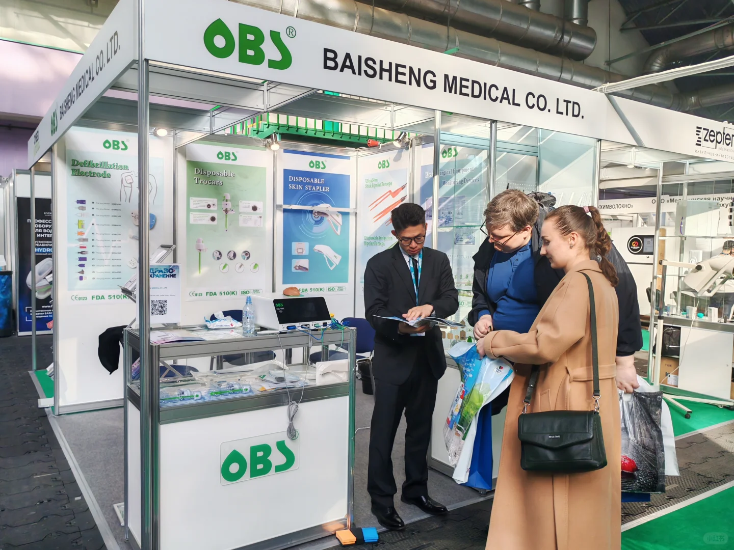 展会直击:百生医疗在白俄罗斯国际医疗展