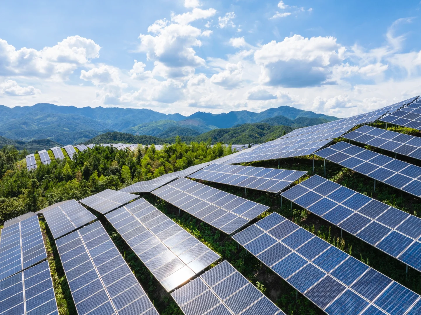 太阳能光伏发电站拍摄