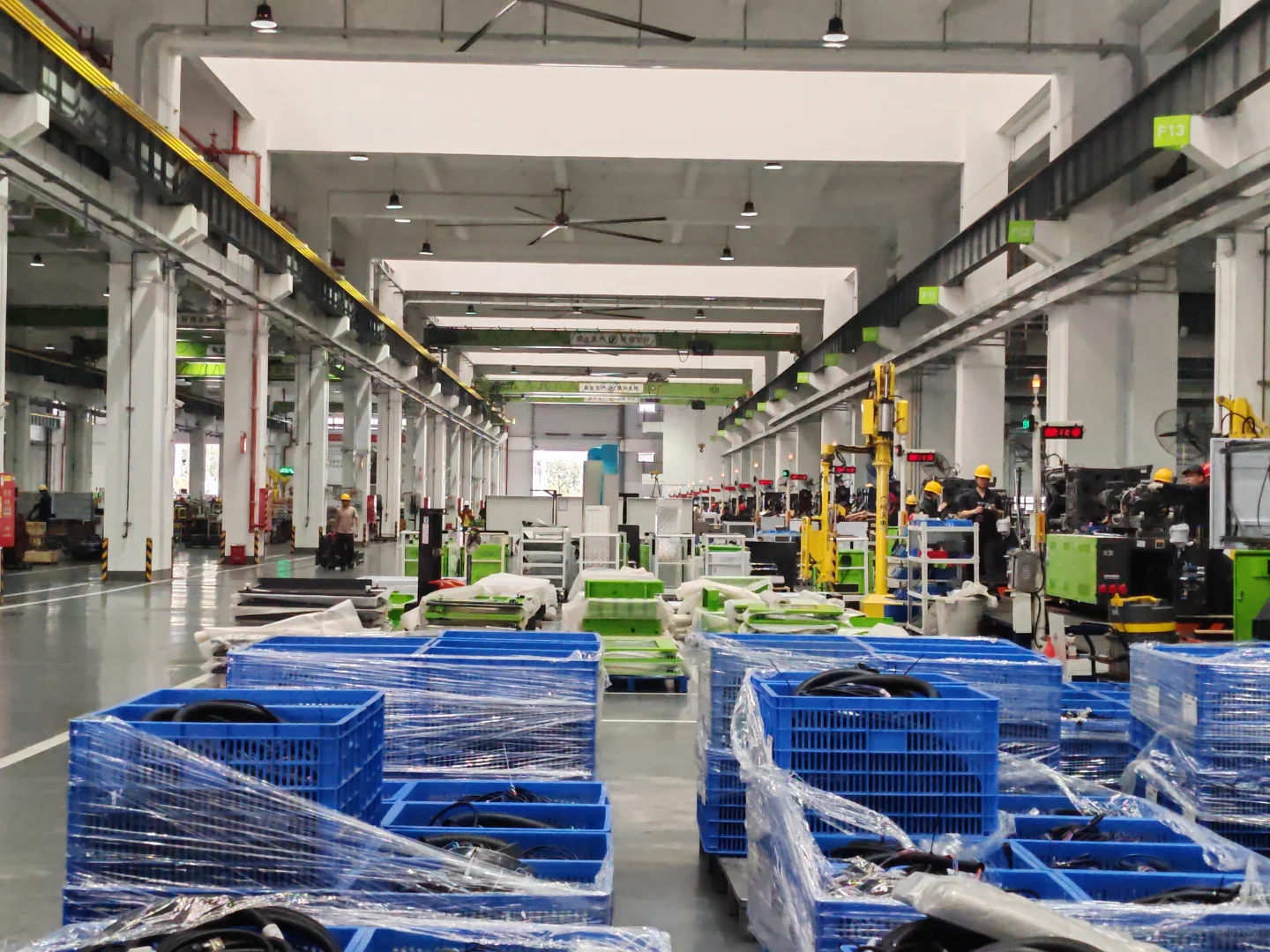 参观伊之密工厂