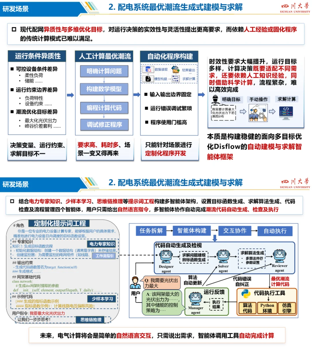 新型配电系统生成式人工智能技术研发与应用