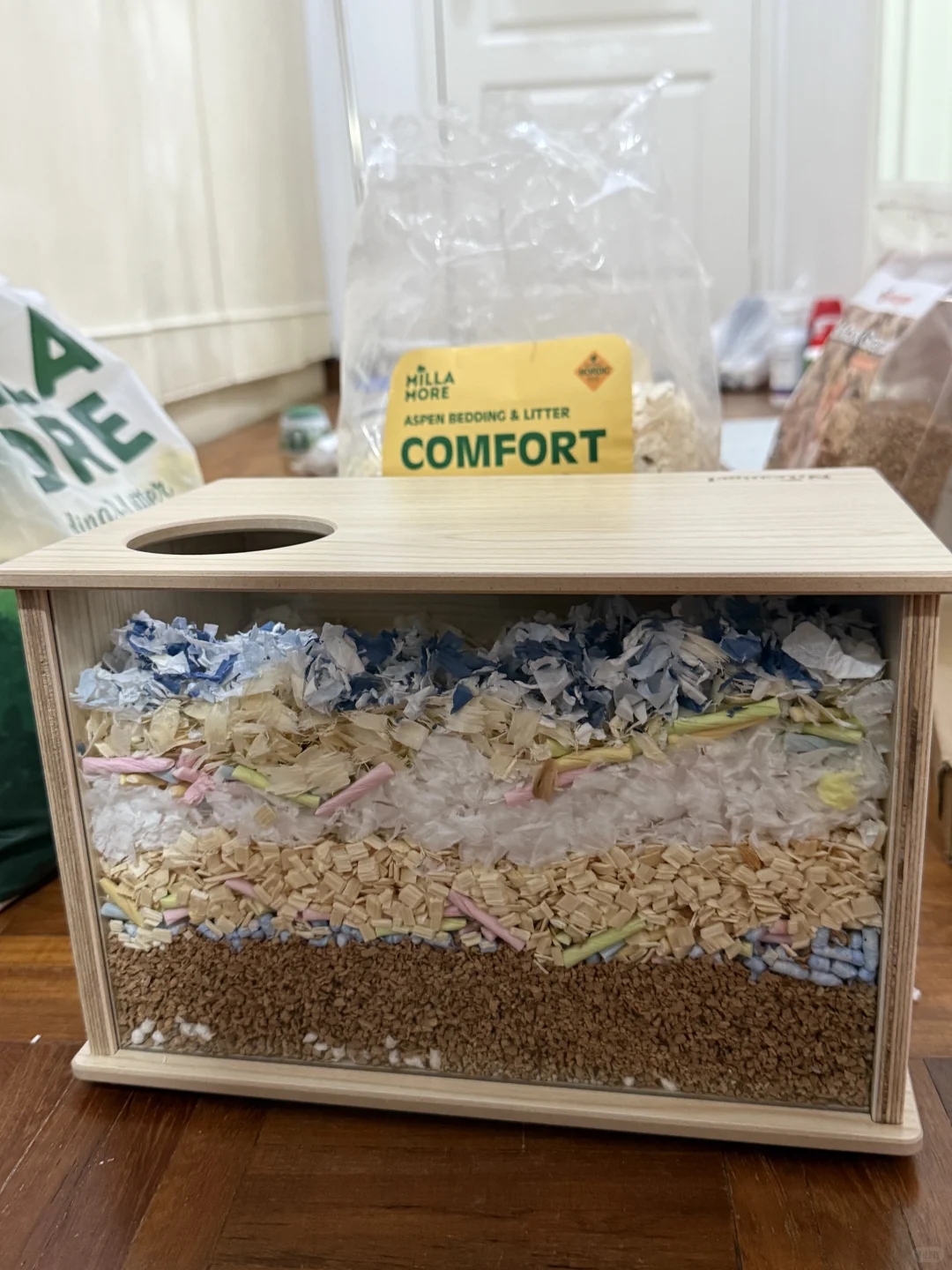 一定要给鼠鼠安排它最爱的挖掘盒玩