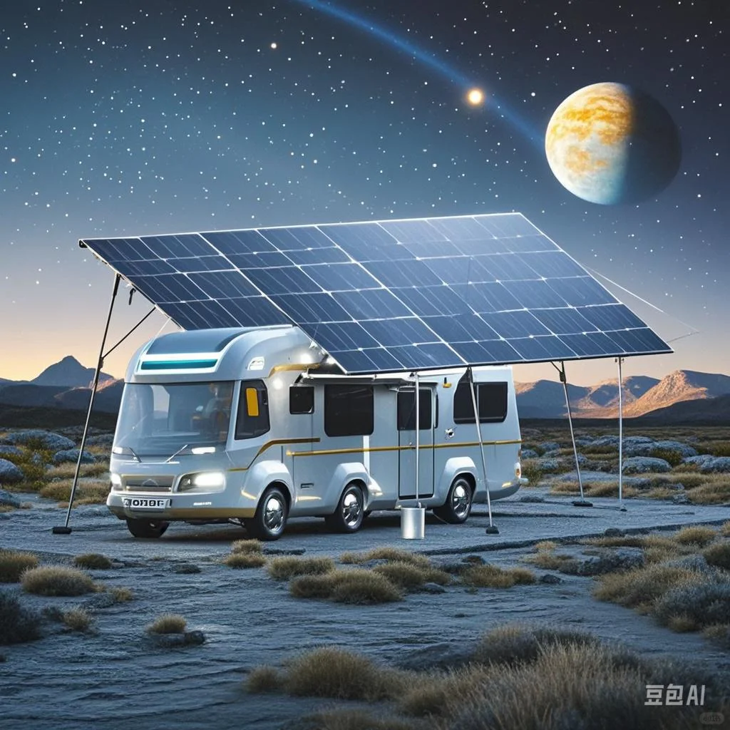 末日逃生之无限续航太阳能房车
