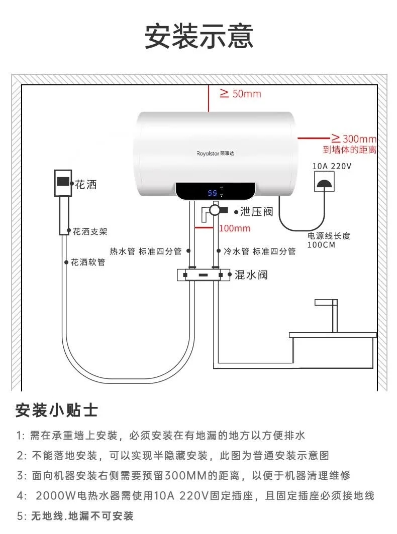 第一次租房买热水器，经验小总结