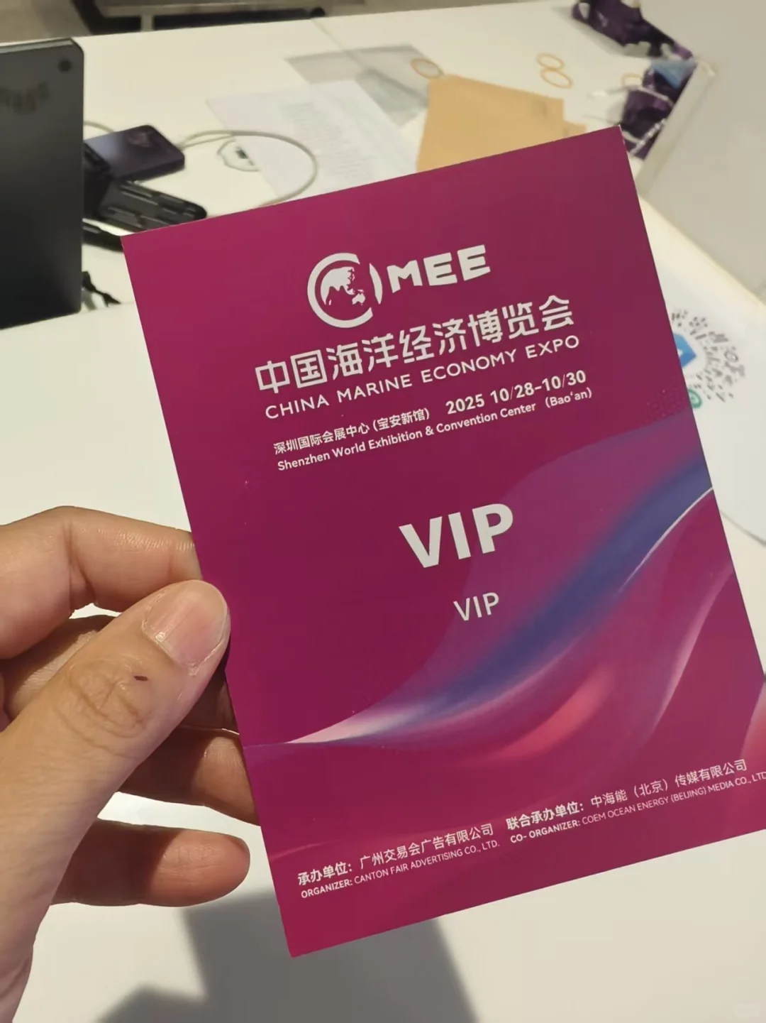 明天海博会有人来吗？