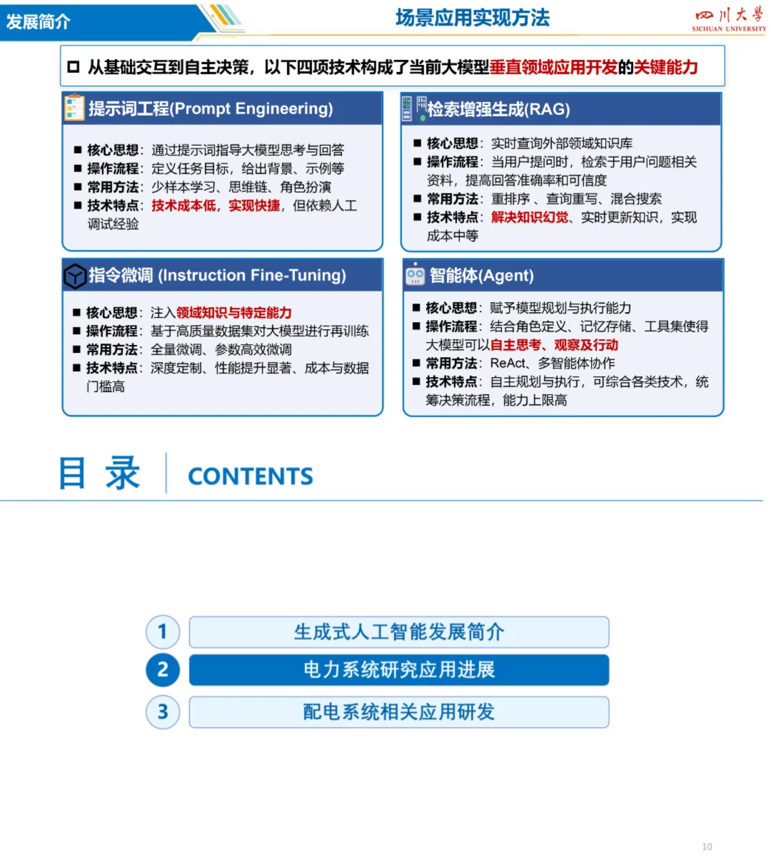 新型配电系统生成式人工智能技术研发与应用