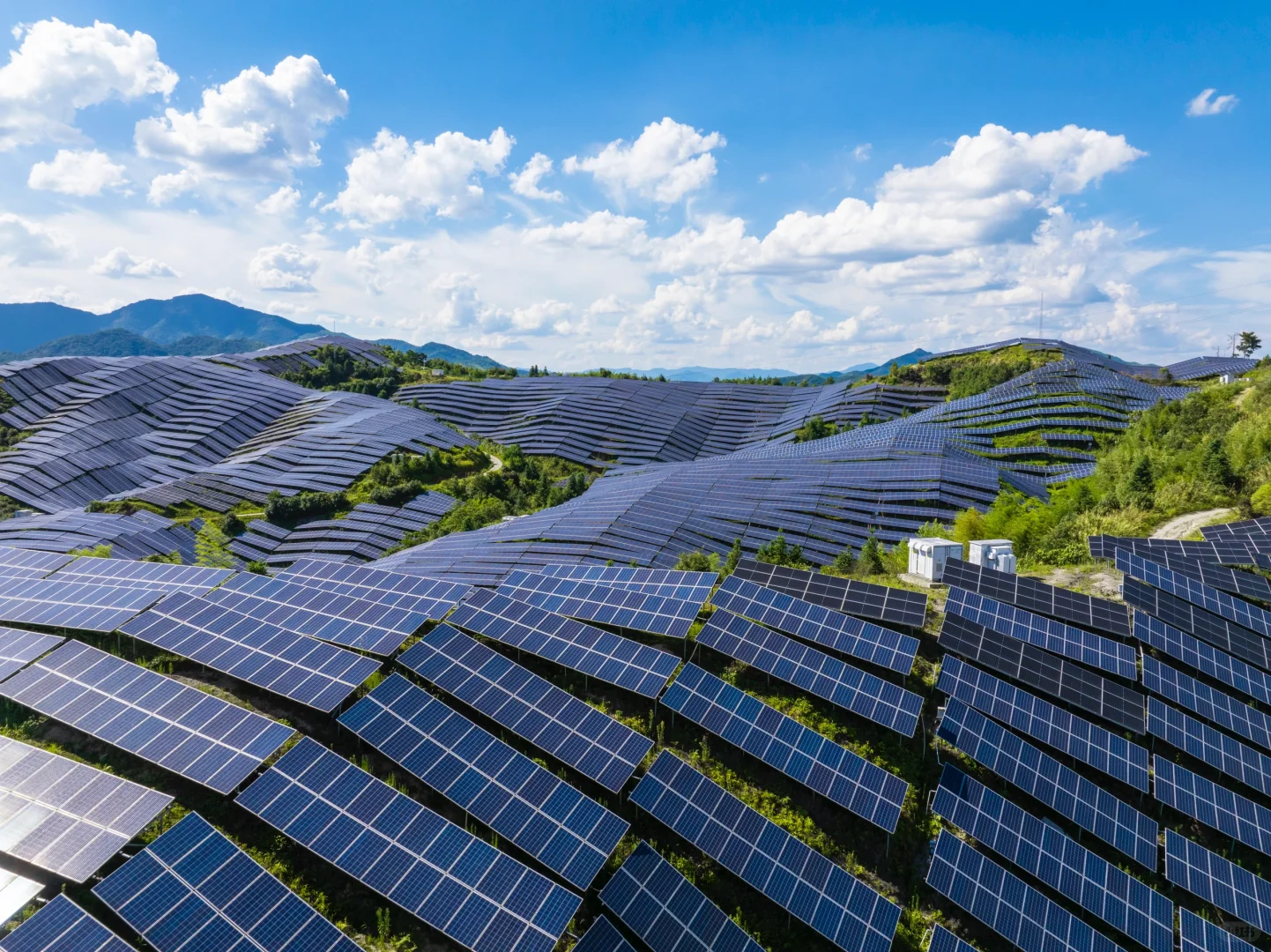 太阳能光伏发电站拍摄