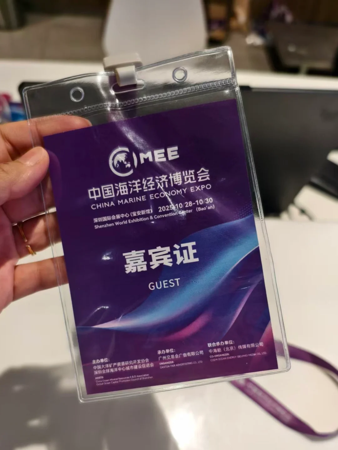 明天海博会有人来吗？