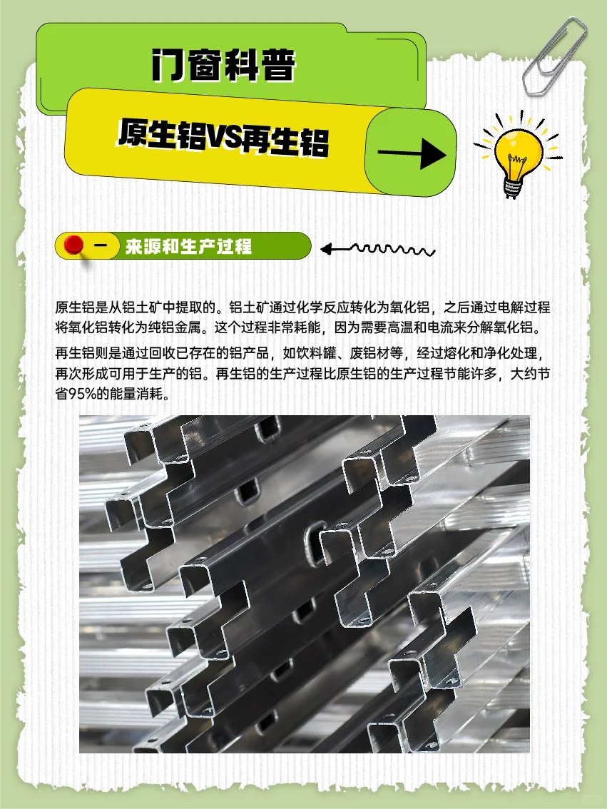 同铝不同命原生铝 VS 再生铝别再制造焦虑了