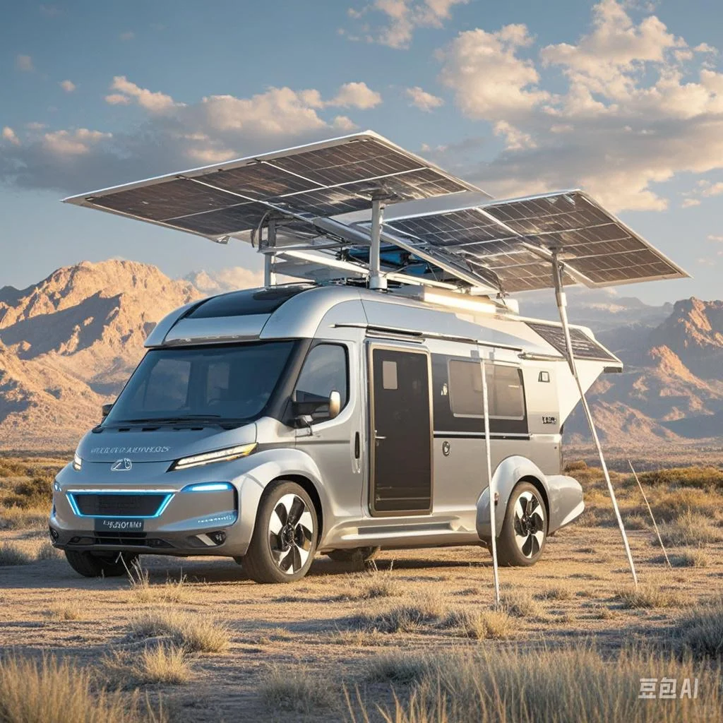 末日逃生之无限续航太阳能房车
