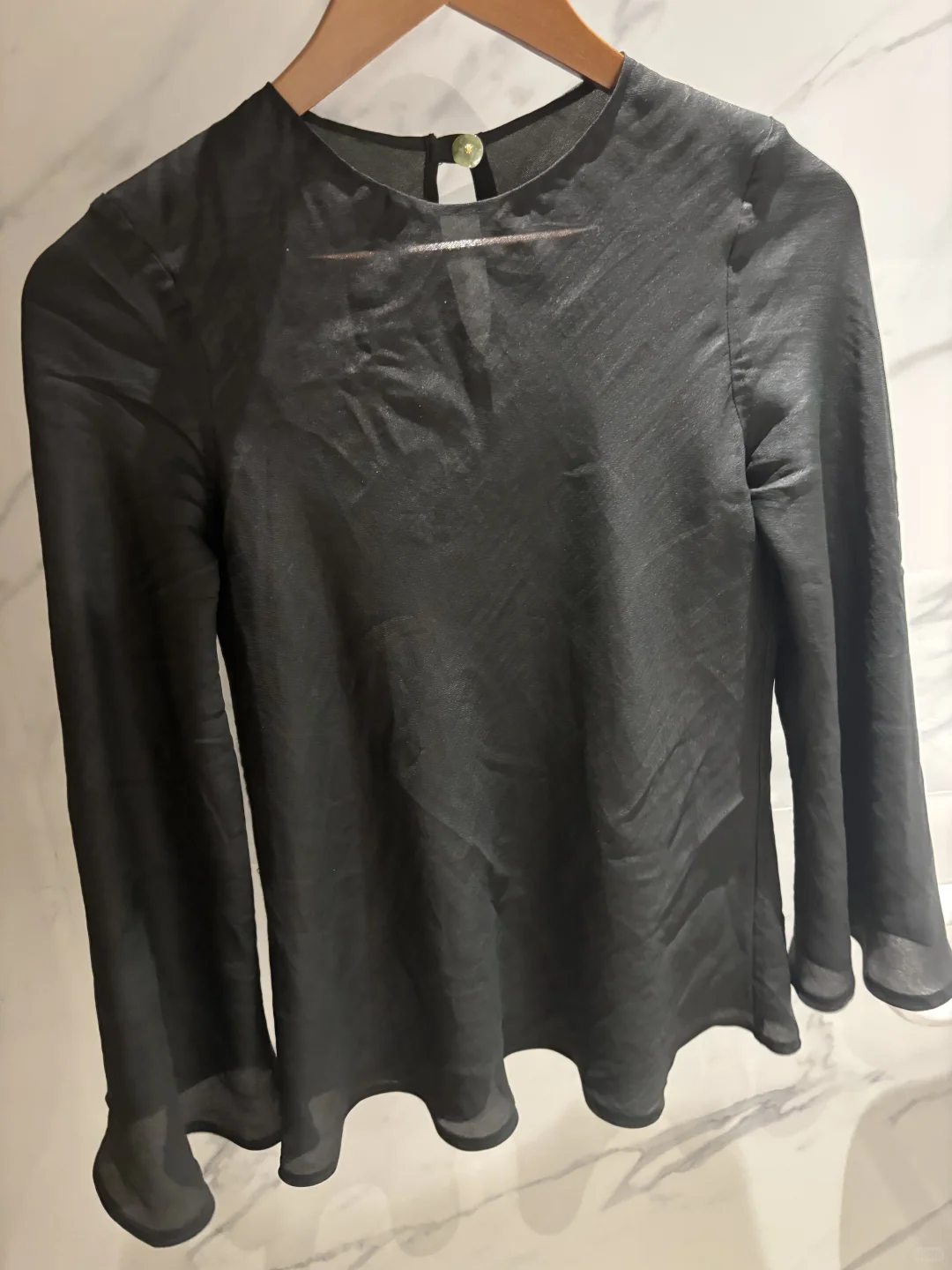 45度斜裁上衣出炉 我觉得我有点小聪明嘻嘻