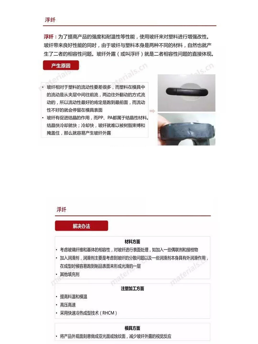 全网最全注塑缺陷汇总