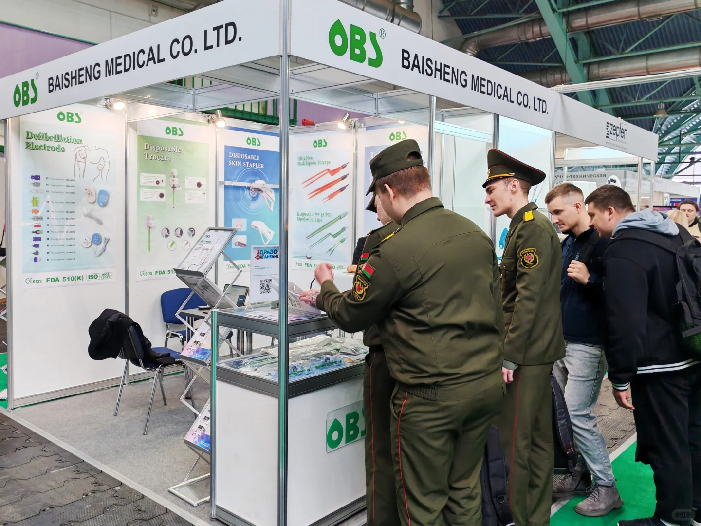 展会直击:百生医疗在白俄罗斯国际医疗展