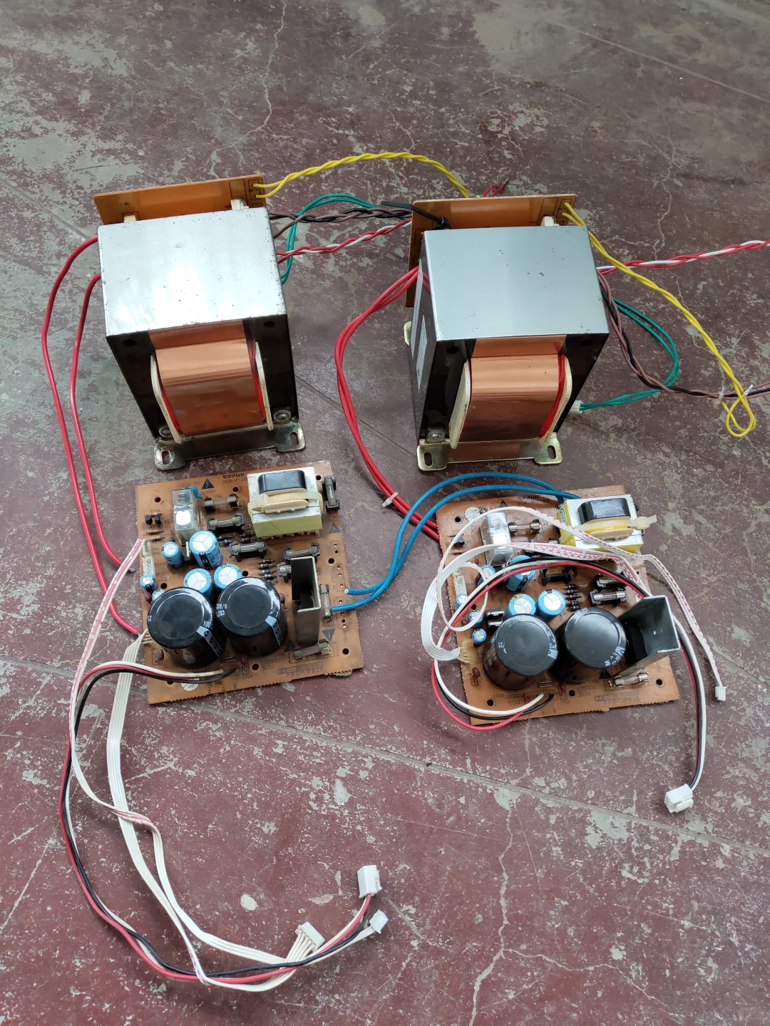 拆机方牛变压器一对