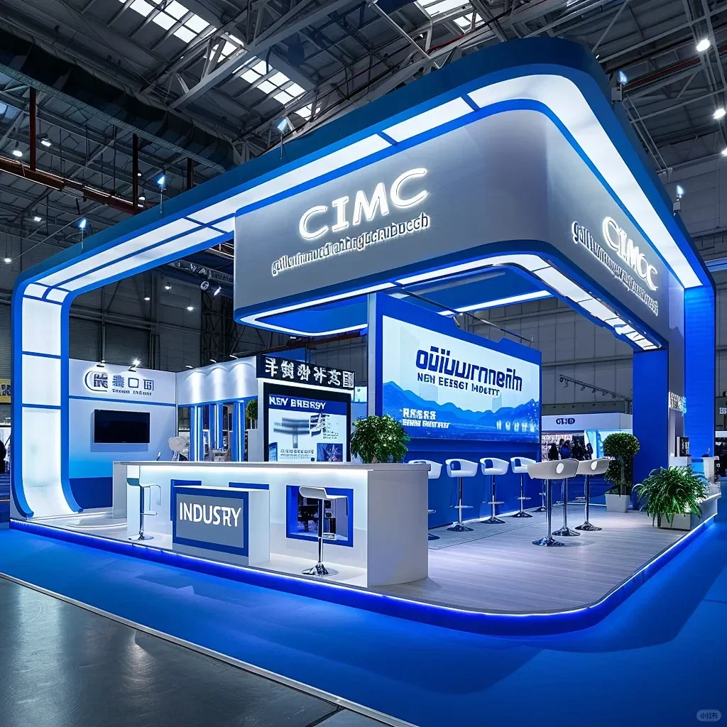 秋冬工业风展台设计！！