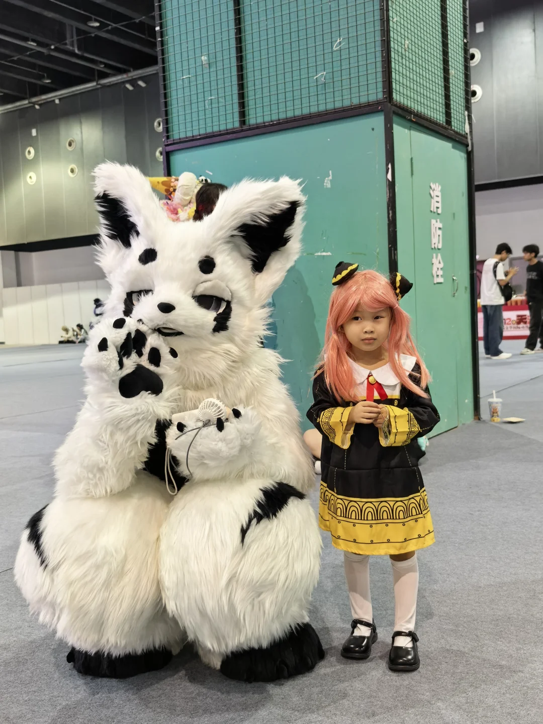 义乌漫展 阿尼亚首次出镜