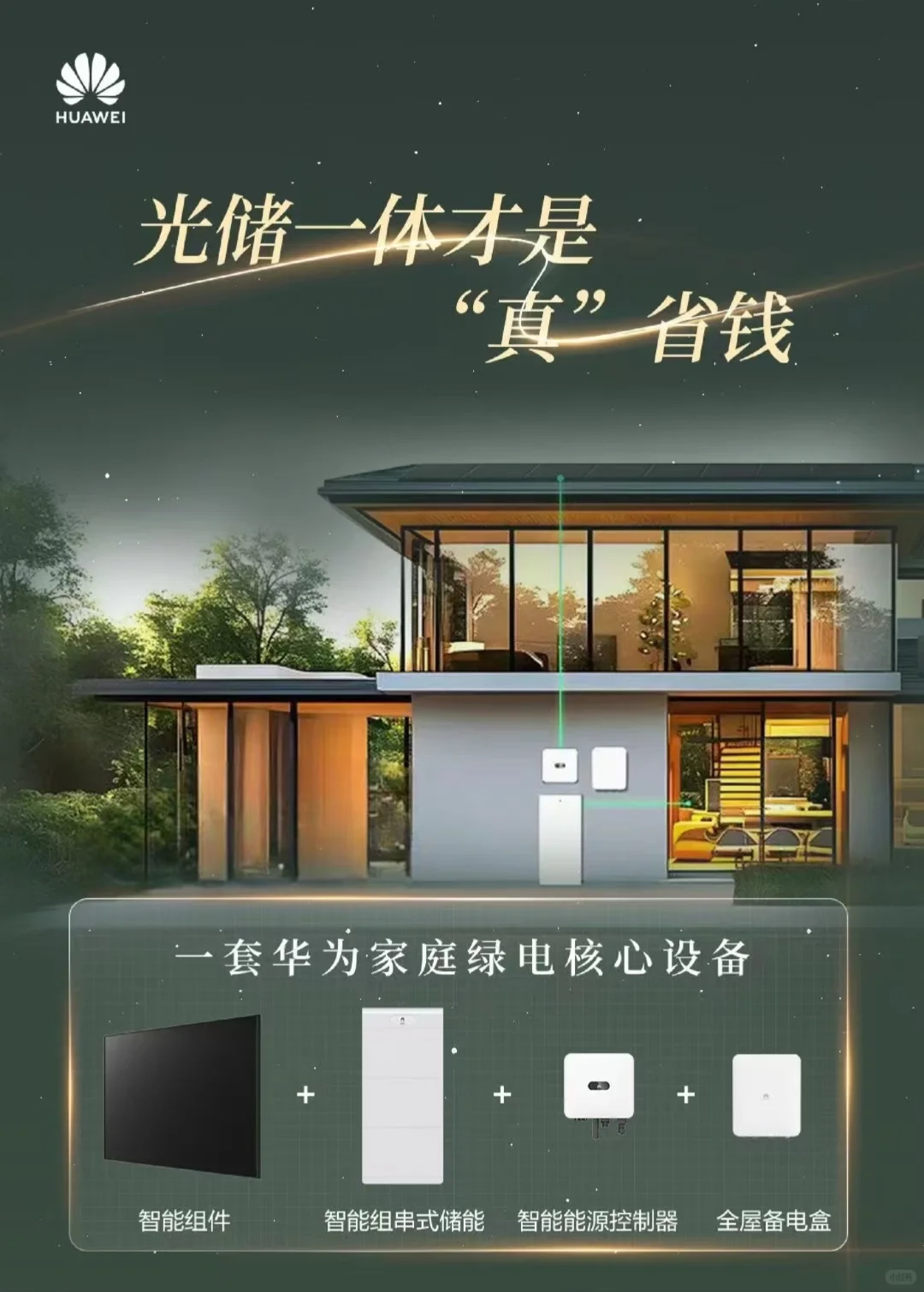 在苏州，别墅装一套华为绿电要多少钱？