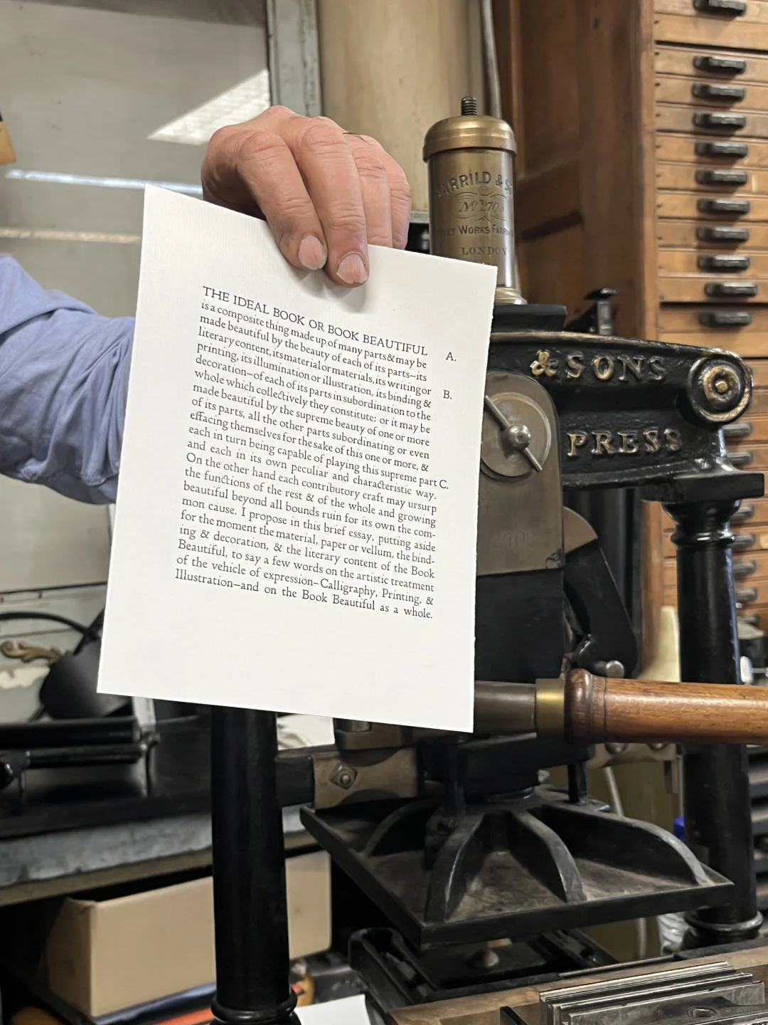 安特卫普一家超震撼的活版印刷私人收藏