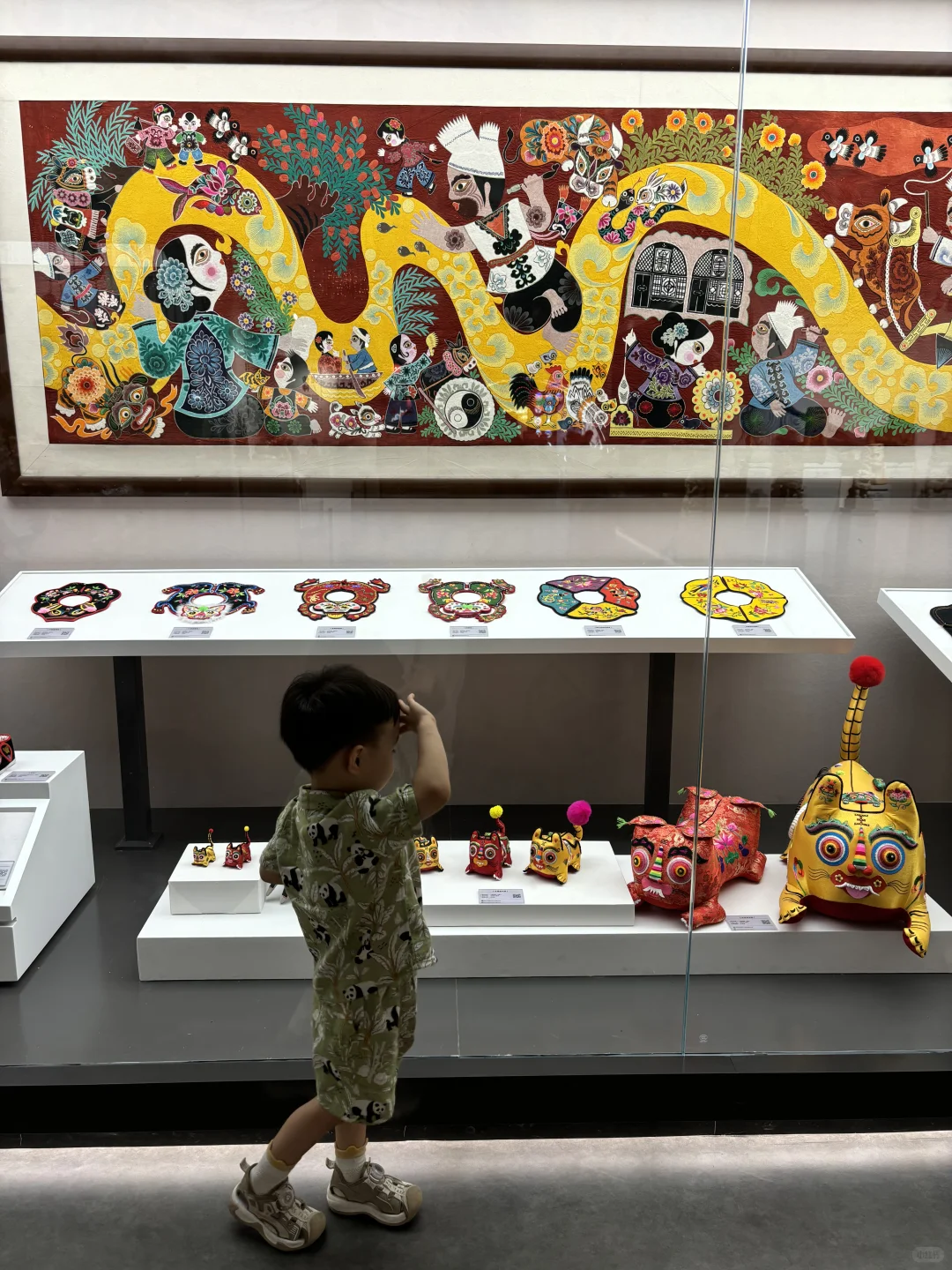 西安室内遛娃?免费又凉快的非遗文化展❗️
