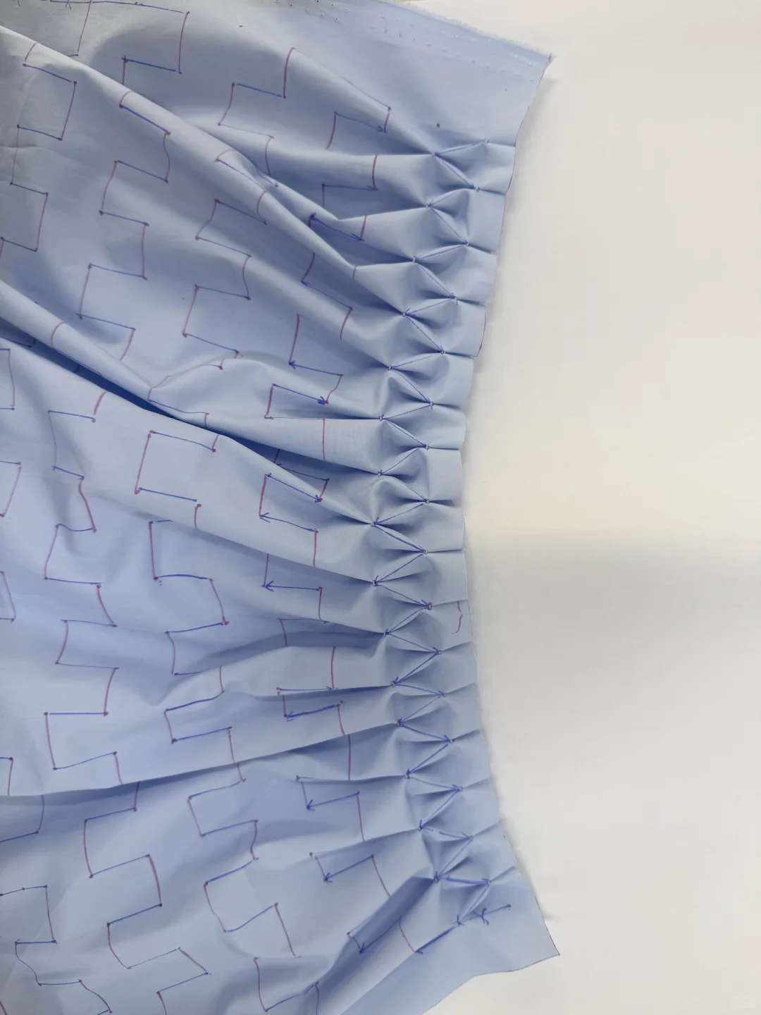 教程｜如何做出Smocking肌理效果