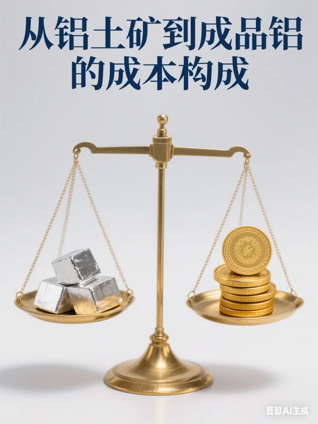 从铝土矿到成品铝的成本构成