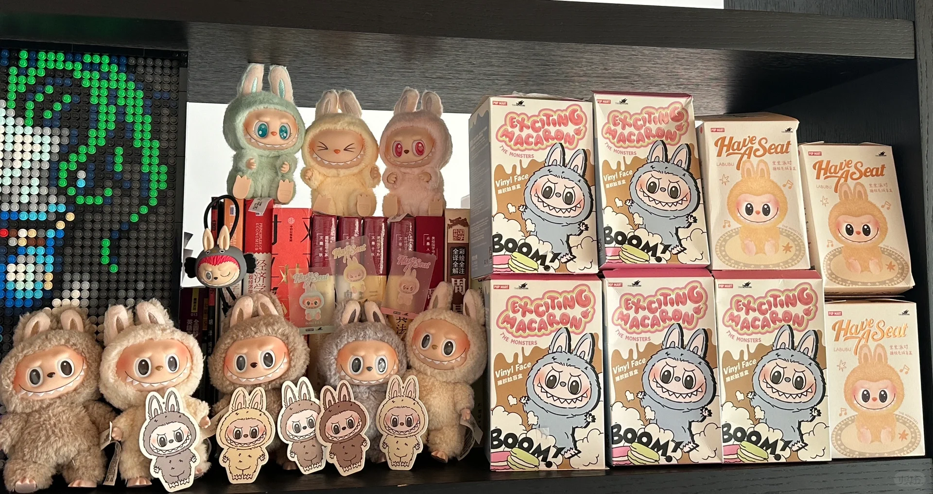 终于收到了我的第一批labubu