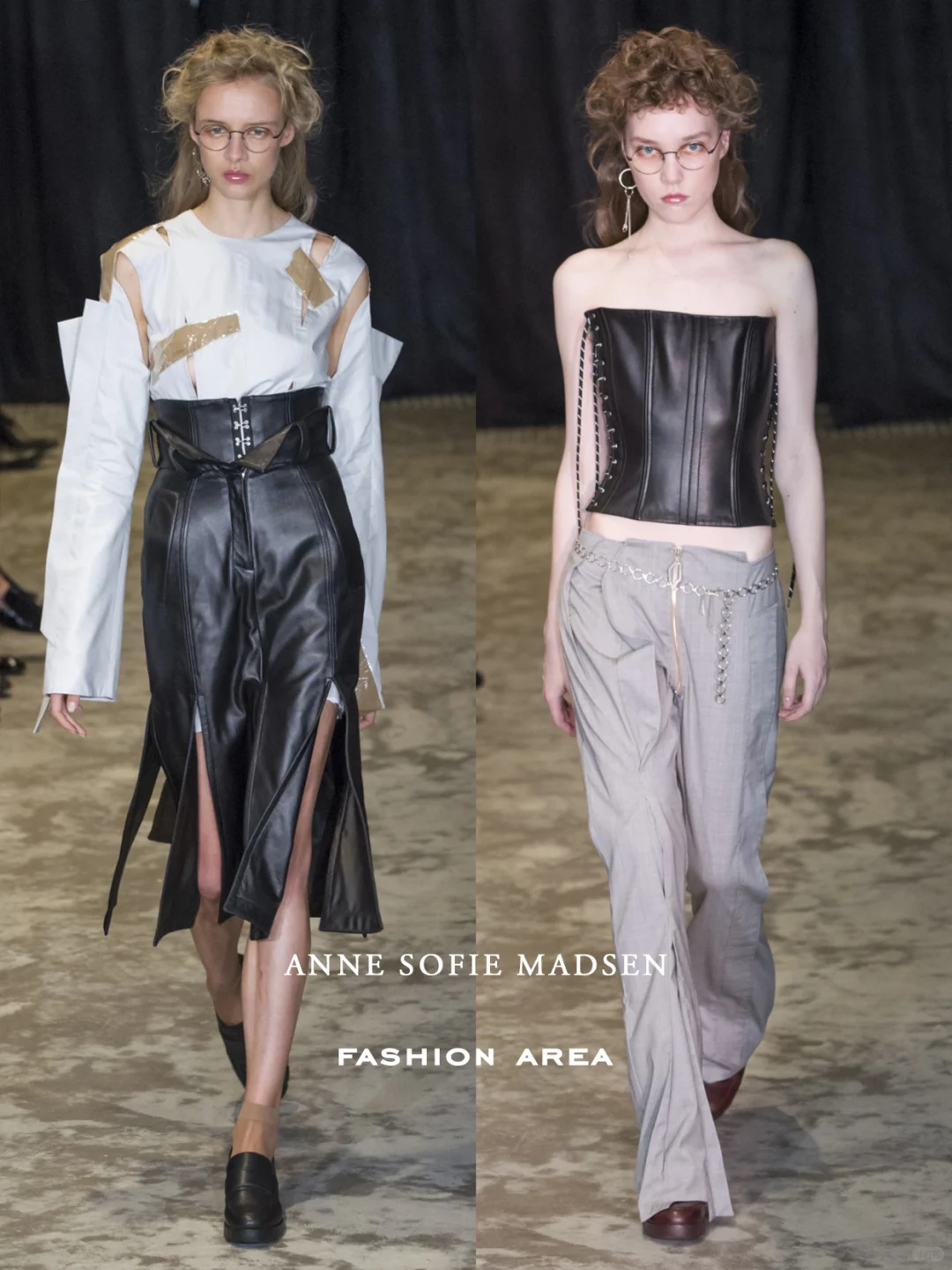 Anne Sofie Madsen 2017SS|鬼才拼接和褶皱