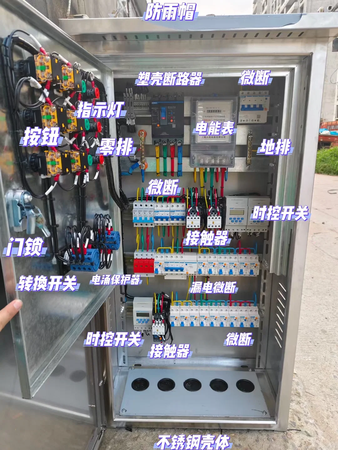 老张教你快速认识配电箱电气元件