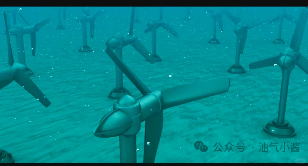 又一种新型可再生能源——海底涡轮发电机