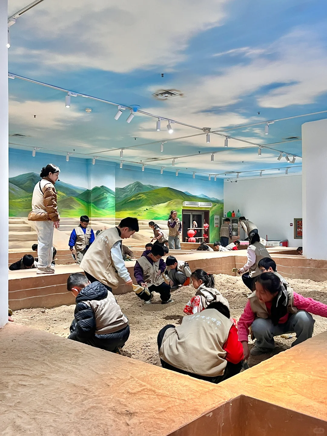 安阳博物馆！沉浸式考古⛏️真的巨好玩！！