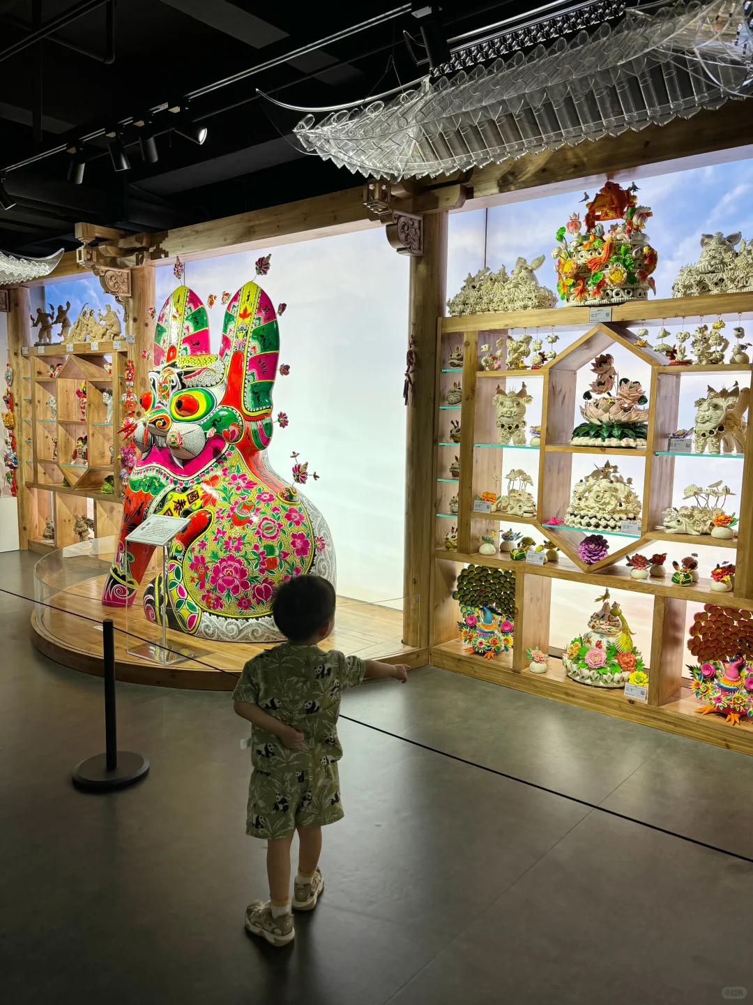 西安室内遛娃?免费又凉快的非遗文化展❗️