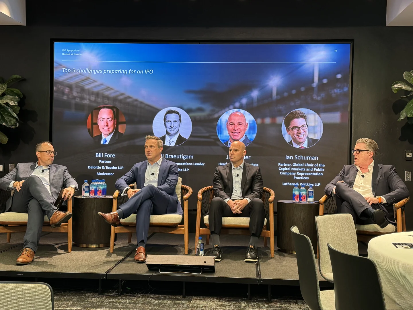 来参加纳斯达克交易所第三届年度 IPO 峰会，