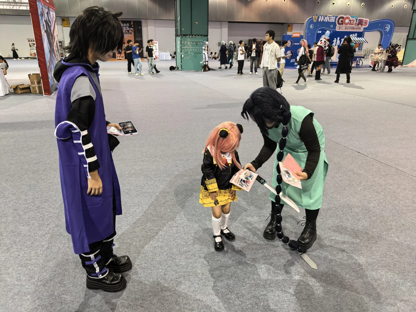 义乌漫展 阿尼亚首次出镜