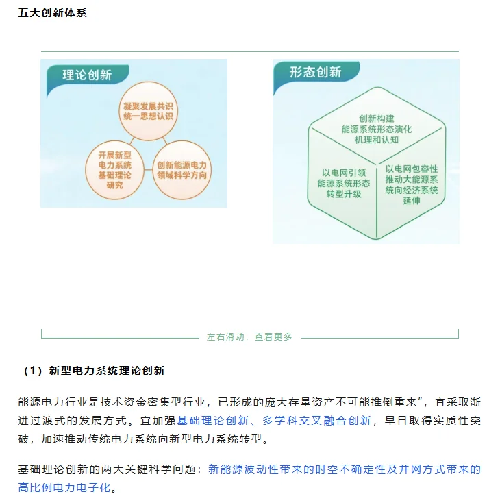 新型电力系统与新型能源体系:全景技术路线