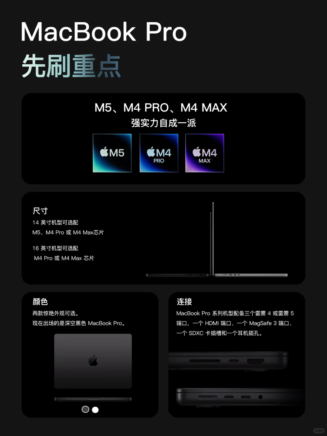 苹果新品发布会|MacBook Pro搭载M5芯片登场