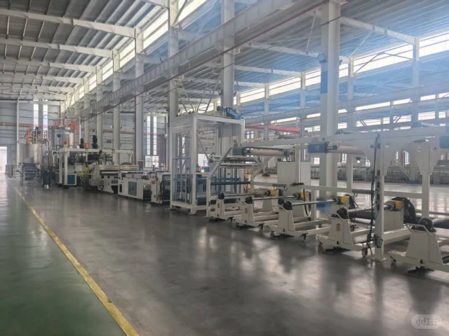 铁岭江苏金纬机械单层 PP 片材生产线优