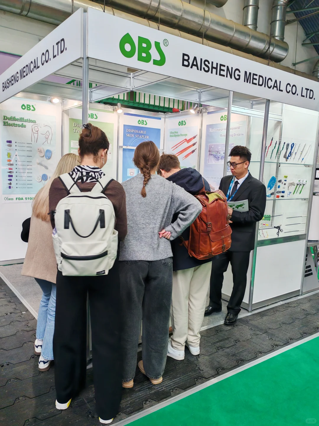 展会直击:百生医疗在白俄罗斯国际医疗展