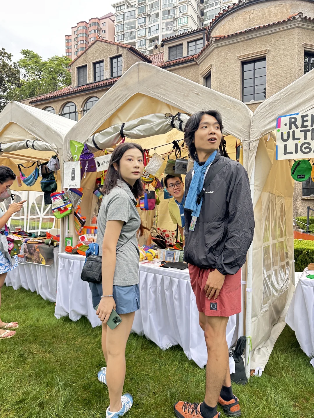 我在安高若运动展 根本停不下来