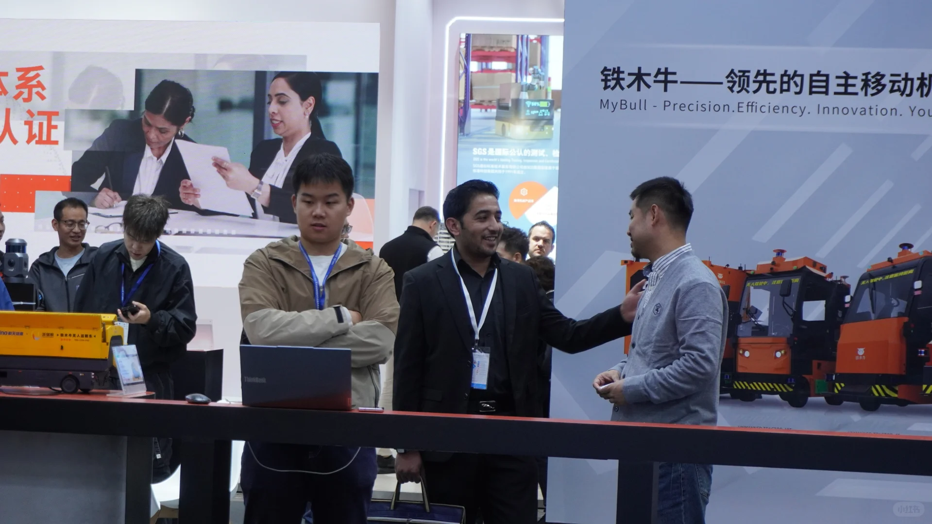 铁木牛无人物流机器人&CeMAT上海展