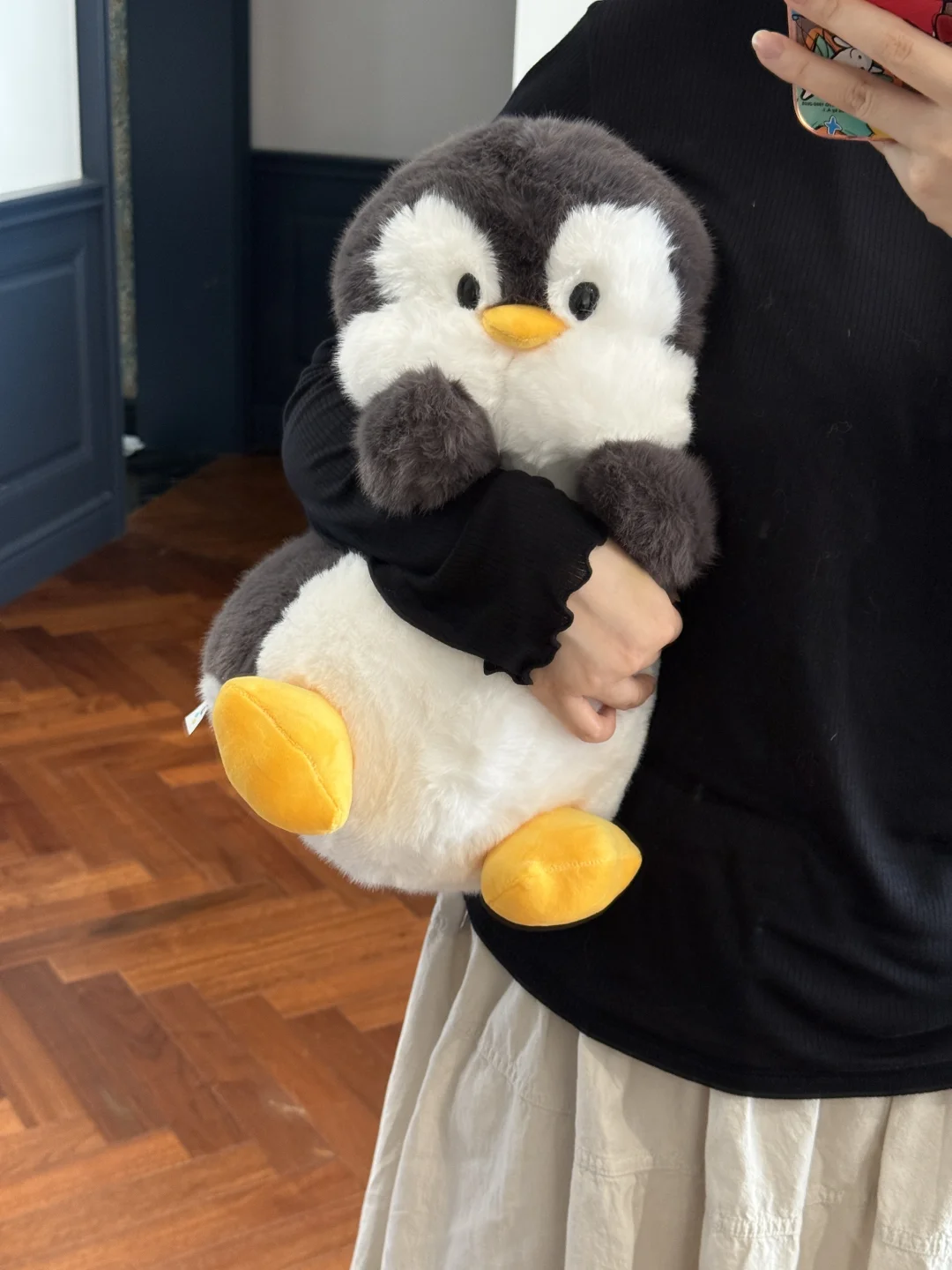 小企鹅，你抱起来好舒服呀～～