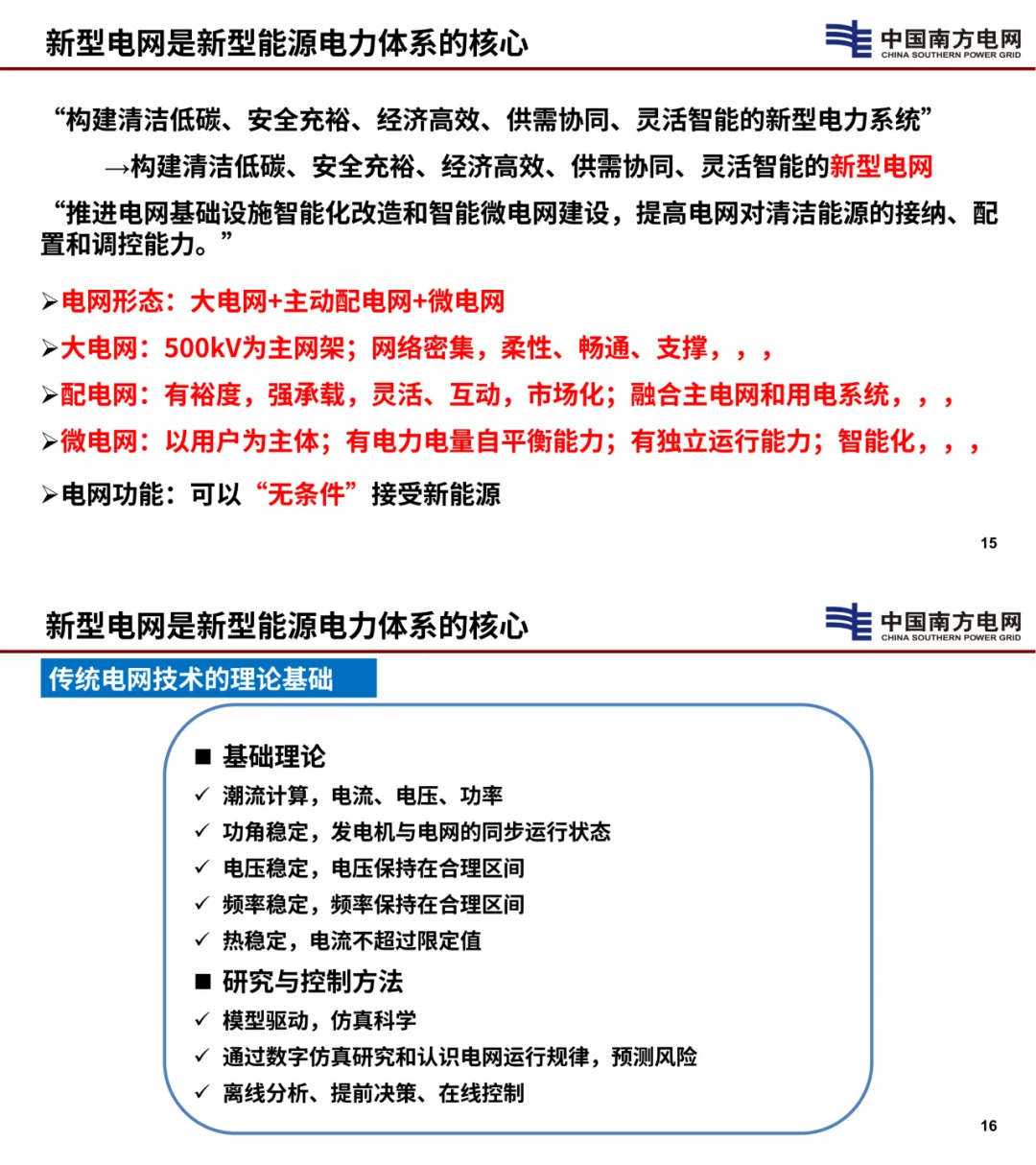 南网:电力系统怎样实现无条件接受新能源?