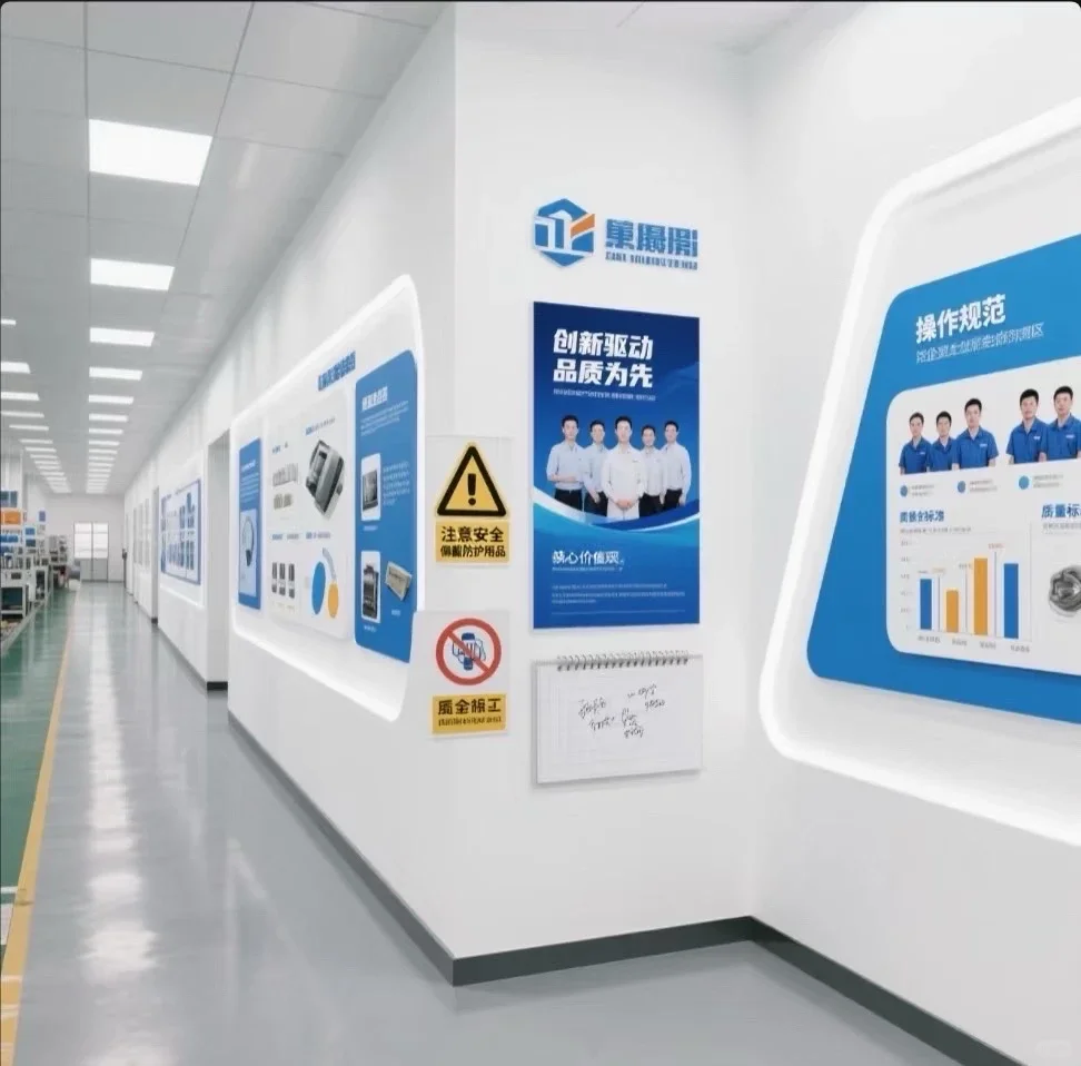 车间文化墙：用设计把“创新品质”刻进来